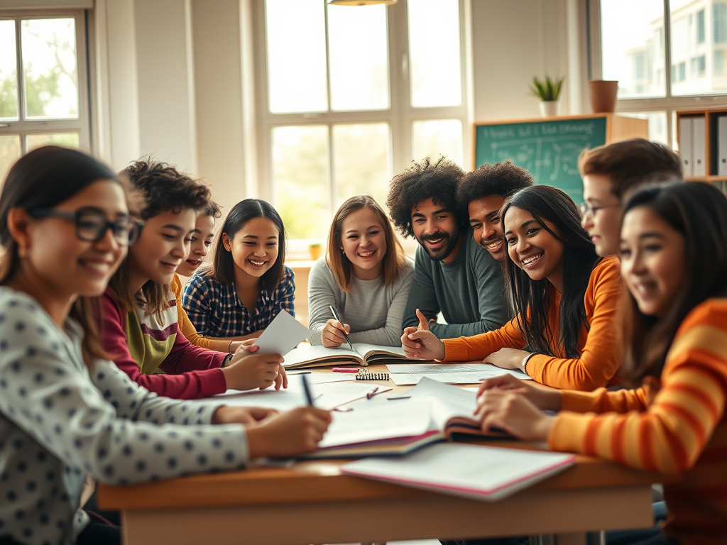 describing school subjects