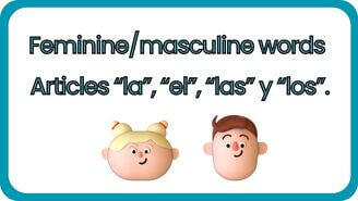 masculine feminine